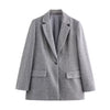 Classic Heather Wool Blazer